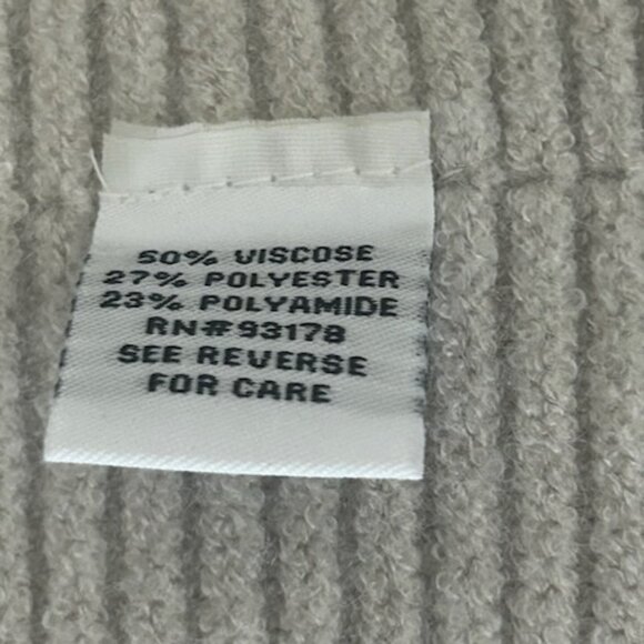 NWT Made in Italy Belle France Old Money Style Pullover Poncho Sweater Cardigan - Picture 9 of 12